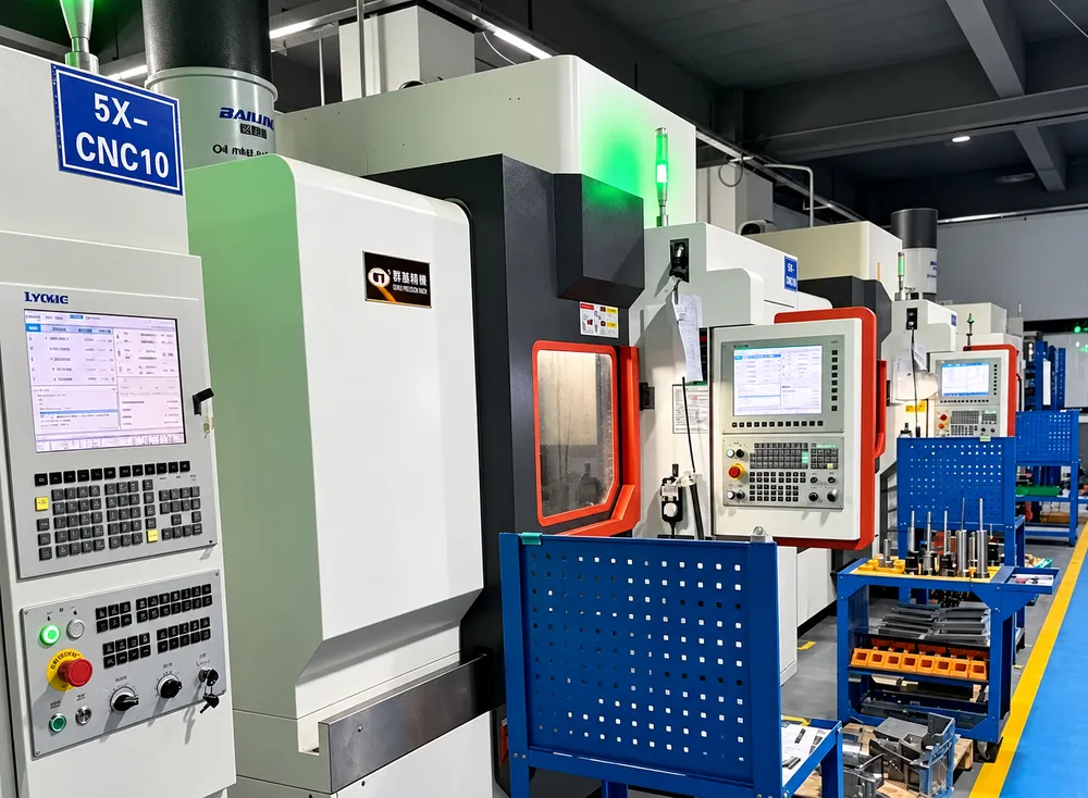 5-axis CNC machining center for complex precision parts