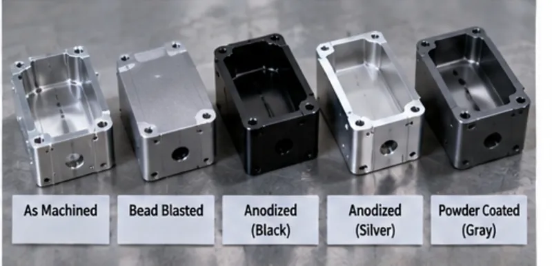 Surface finishing, anodizing and masking on custom CNC aluminum enclosures