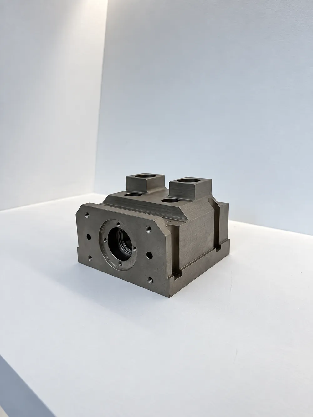 Custom CNC machined metal housing