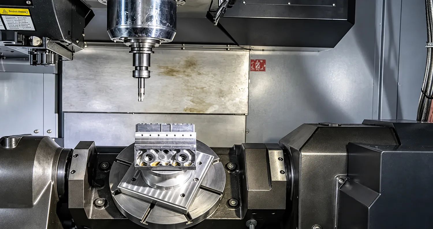 Simultaneous 5-axis CNC machining