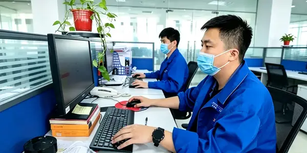 YCS production engineering team coordinating CNC machining and drawing requirements