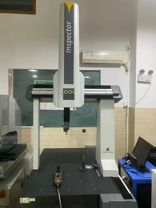 Coordinate measuring equipment used for CNC component inspection
