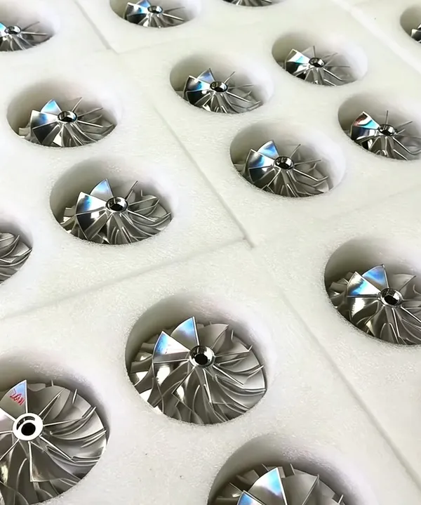 Batch of small precision CNC machined components
