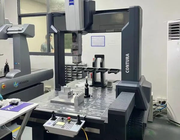 CMM inspection equipment used for repeat-production CNC part verification